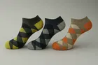 Cotton Spandex Ankle Length Socks for Men 