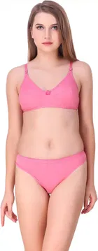 Cotton Blend Lingerie Set for Women 