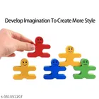 Wooden Balancing and Stacking Human Shape 