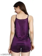 Satin Nightdress Set for Women 