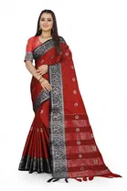 New Fancy Cotton Festive Sarees 