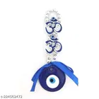 Two Om Evil Eyes Wall Hanging 