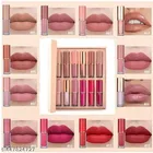 Liquid Lipstick for Women, Multicolor, Pack of 12