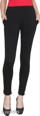 Cotton Lycra Trouser for Women 