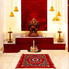 Mangal Bhawan Woolen Aasan 26 X 26 CM, 1pc