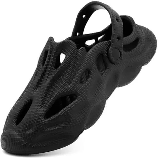 Clogs for Men (Black, 8)