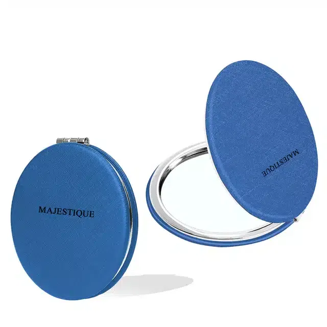 Majestique Compact Mirror Ultra Portable for Purses and Travel (B-19)