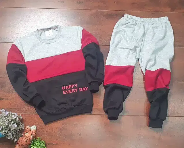 Full Sleeves Tracksuit for Boys (Multicolor, 4-5 Years)