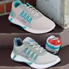 Sports Shoes for Men, Pack of 2, Grey 