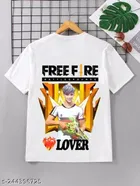 Round Neck Printed T-Shirt for Boys 