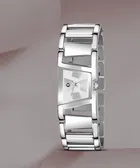 Analog Watch for Women (Silver & White)