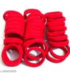 Cotton Cloth Fabric Hair Bands for Women, Pack of 50 