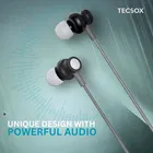 TecSox Bass Bud23 Earphones Online | Supports All Device 