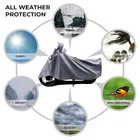 Universal Bike Cover UV Protection & Dustproof Bike Body Cover for Two Wheeler Bike Scooter Scooty Activa 