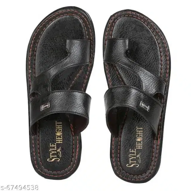 Slippers for Men (Black, 7)