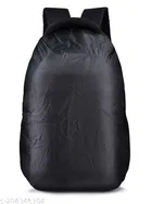 Nylon Backpack for Men & Women, Black