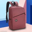 Canvas Backpack Bag, Maroon