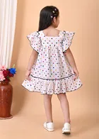 Cotton Blend Frock for Girls 
