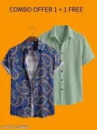 Casual Shirts for Men, Pack of 2 