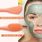 Double Ended Silicone Face Mask Brush 