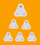 Child Safety Electric Socket Plug Guards, White, Pack of 6