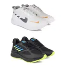 Sports Shoes for Men, Multicolor, Pack of 2 