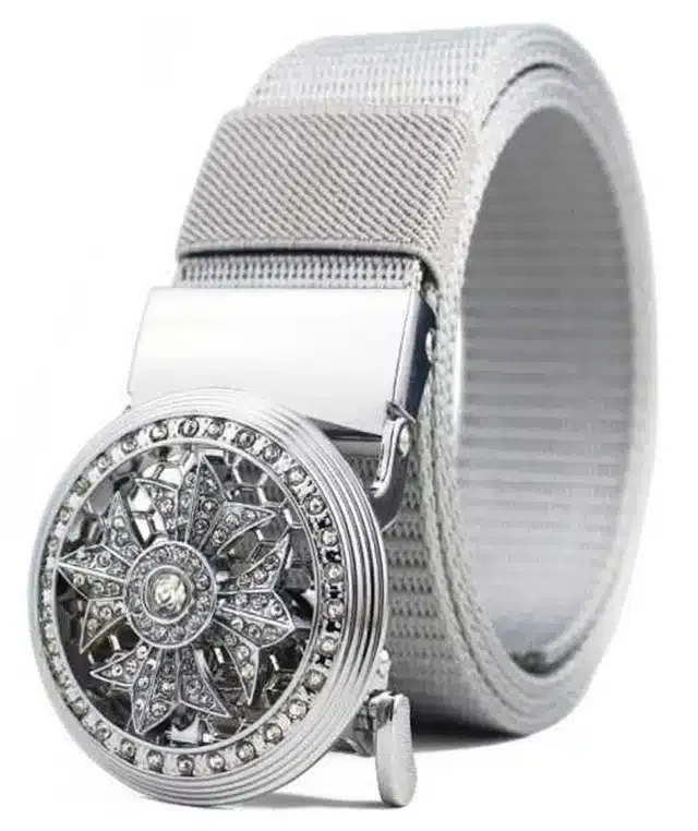 Nylon Belt for Men (Grey)