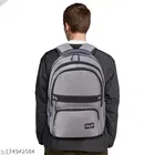 Rubber Backpack for Men & Women, White
