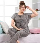 Satin Nightsuit for Women 