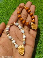 Combo of Mini Chandan Mala with Vaijanti Mala for Men 