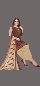 Unstitched Dress Material for Women & Girls 