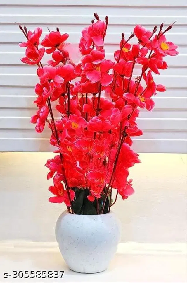 Plastic Artificial Flower (Multicolor)