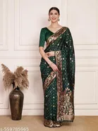 Jacquard Saree for Women 