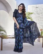 Chiffon Printed Saree for Women 
