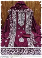 Embroidered Unstitched Suit for Women 