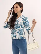 Rayon Printed Shirt for Women 