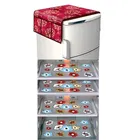 PVC Printed Refrigerator Top Cover with Mats 