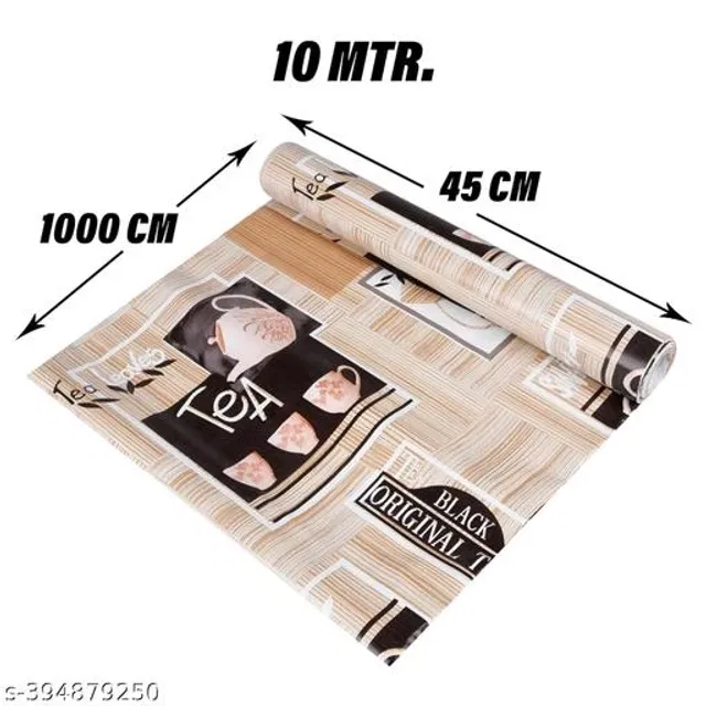 PVC Kitchen Mat Roll (Beige, 10x0.5 m)