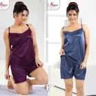 Satin Nightsuit for Women 