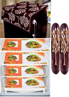 Knit 7 Pcs Fridge Cover Set 
