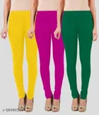 Cotton Legging For Women, Multicolour, 