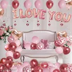 38 Pcs Balloons Decoration Kit, Multicolour, Set of 1