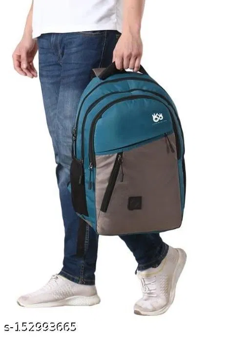 Nylon Backpack for Men & Women, Multicolor