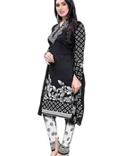 Yashika Unstitched Crepe Salwar Suit Material 