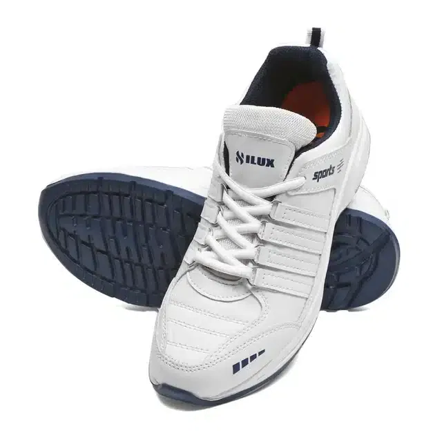 Sports Shoes for Men (White, 8)