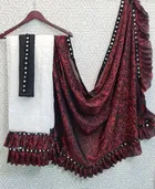 Lycra Blend Embellished Saree for Women 