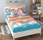Microfiber Single Bedsheet with Single Pillow Cover 