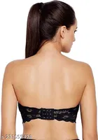 Net Solid Bras for Women, Assorted, Pack of 3 