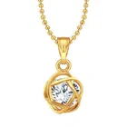 Latest Design Brass Women Chain With Pendant 