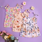 Cotton Printed Frock for Girls 
